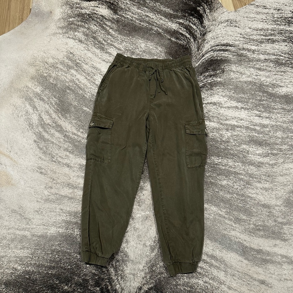 Olive Green Jogger Pants